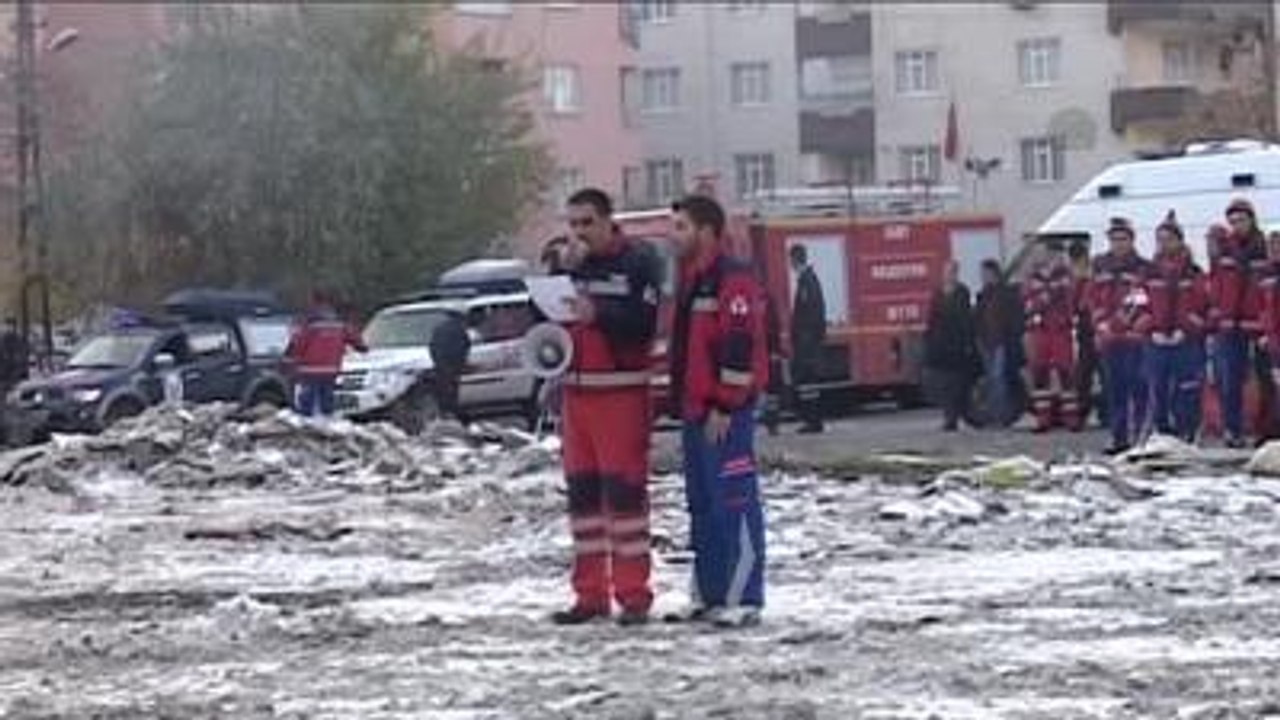Siirt'te Deprem Tatbikatı