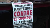 Manif des Chômeurs et Précaires le 6 décembre 2014