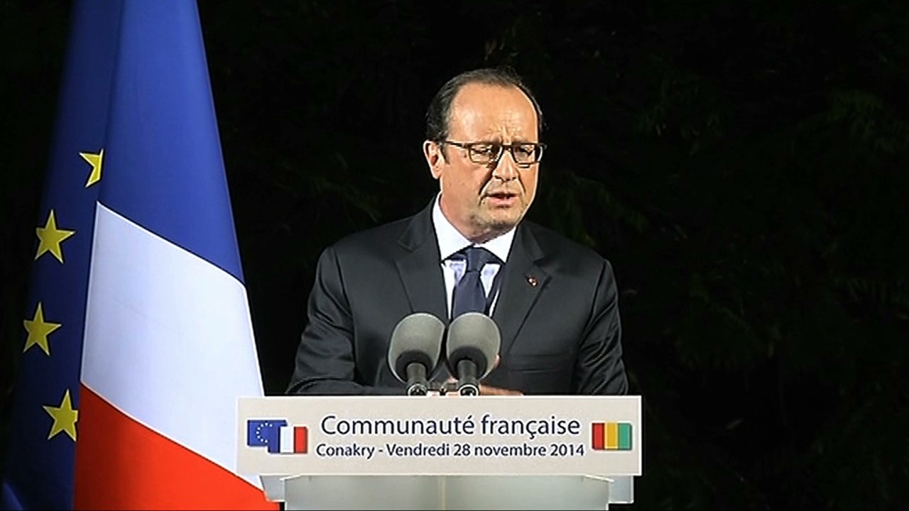 "Je suis venu faire le point avec les autorités guinéennes de ce que la France a engagé contre Ebola"