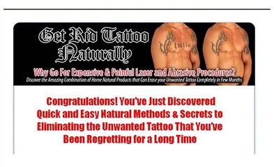 remove tattoo quickly - Get Rid Tattoo