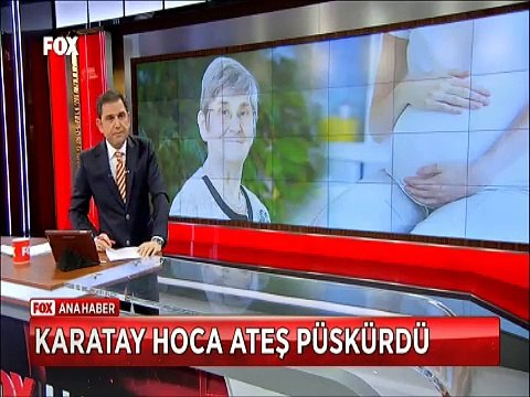 Canan Karatay hakkında suç duyurusunda bulunanlara ateş püskürdü