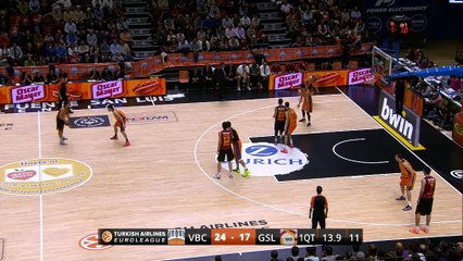 Canastón de Lucic sobre la bocina