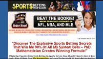 Sports Betting Professor - The Best Sports Betting System