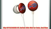 Best buy iHip NFF10200BUB NFL Buffalo Bills Mini Ear Buds Red/Blue