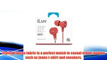 Best buy iLuv IEP425RED ReF High-Fidelity Stereo Earphone with SpeakEZ Remote for iPad/iPhone/iPod