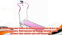 Best buy Confidence Power Plus Motorized Fitness Treadmill Pink