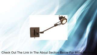 Spotlight Plug-in Bronze Swing Arm Wall Lamp Review