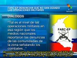 Colombia: FARC denounces military operations in Chocó