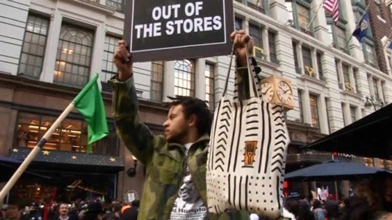 Ferguson and workers' rights protesters boycott...