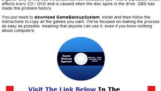 Game Backup System WHY YOU MUST WATCH NOW! Bonus + Discount