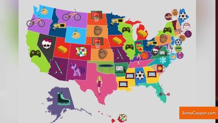 Holiday Shopping with the Most Googled Toys by State