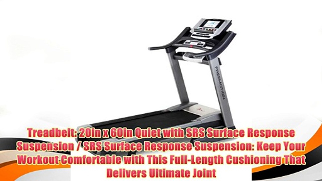 FreeMotion 775 Interactive Treadmill