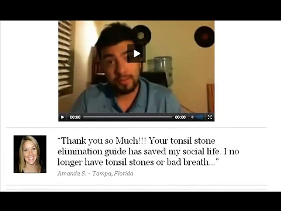 Banish Tonsil Stones