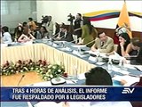 Comisión ocasional aprobó informe para primer debate de proyecto de enmiendas