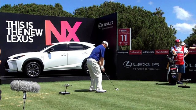 Golf - Le tee shot de Chalmers tape un spectateur et frôle le un coup !