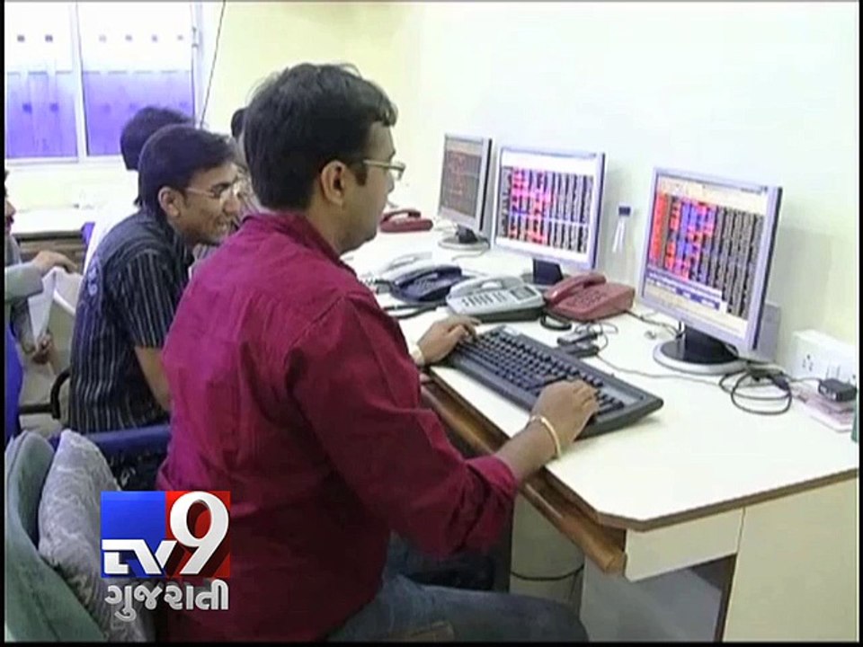 BSE market capitalisation crosses Rs. 100 lakh crore - Tv9 Gujarati