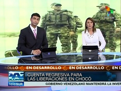 Crece expectativa ante operativo de liberaciones en el Chocó