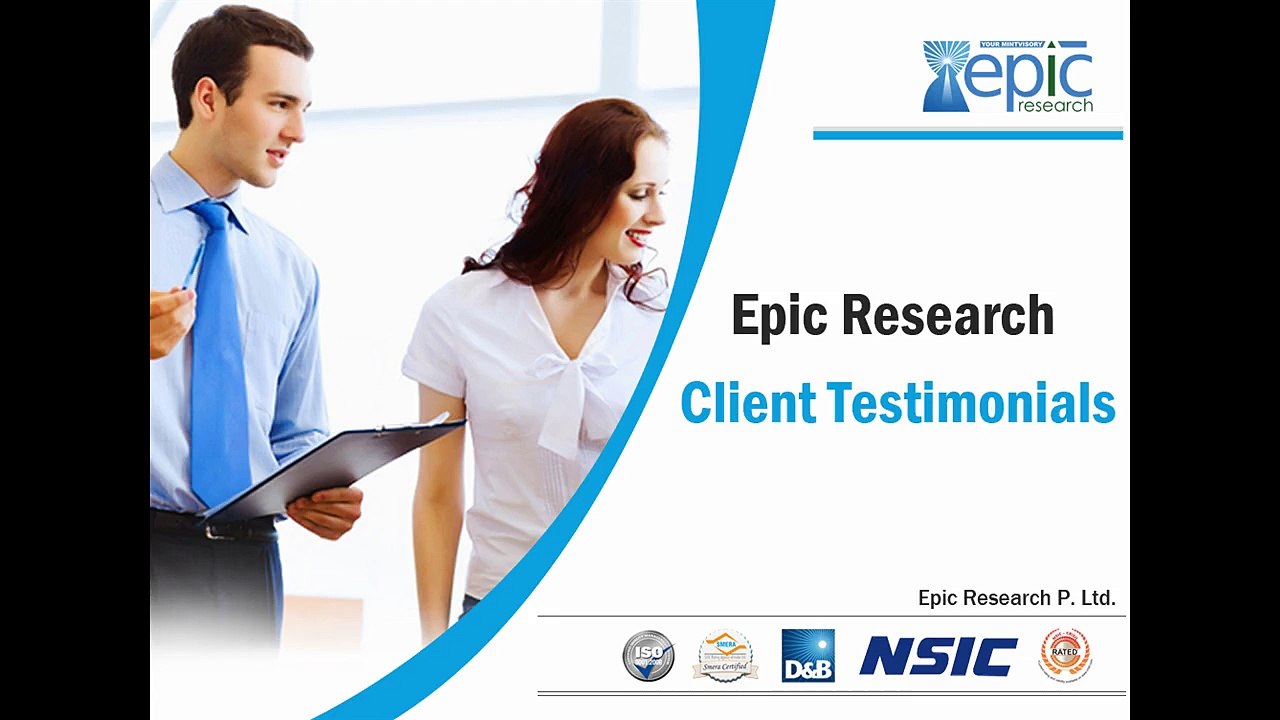 Epic Research Clients Testimonials