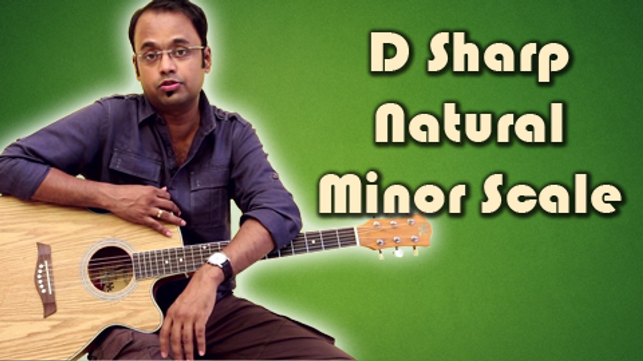 How To Play - D Sharp Natural Minor Scale - Guitar Lesson For Beginners