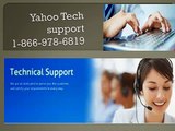 1-866-978-6819-Yahoo technical support contact number