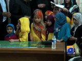 15 Bajaur girls handed over to parents-29 Nov 2014
