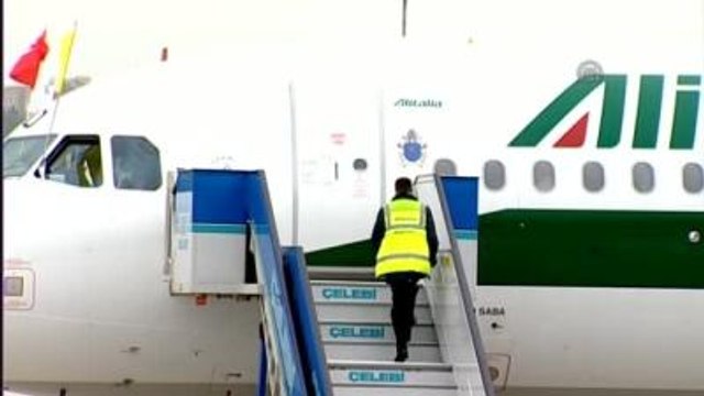 Papa Franciscus İstanbul'a Geldi