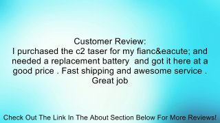 TASER C2 Lithium Replacement Battery Pack Review