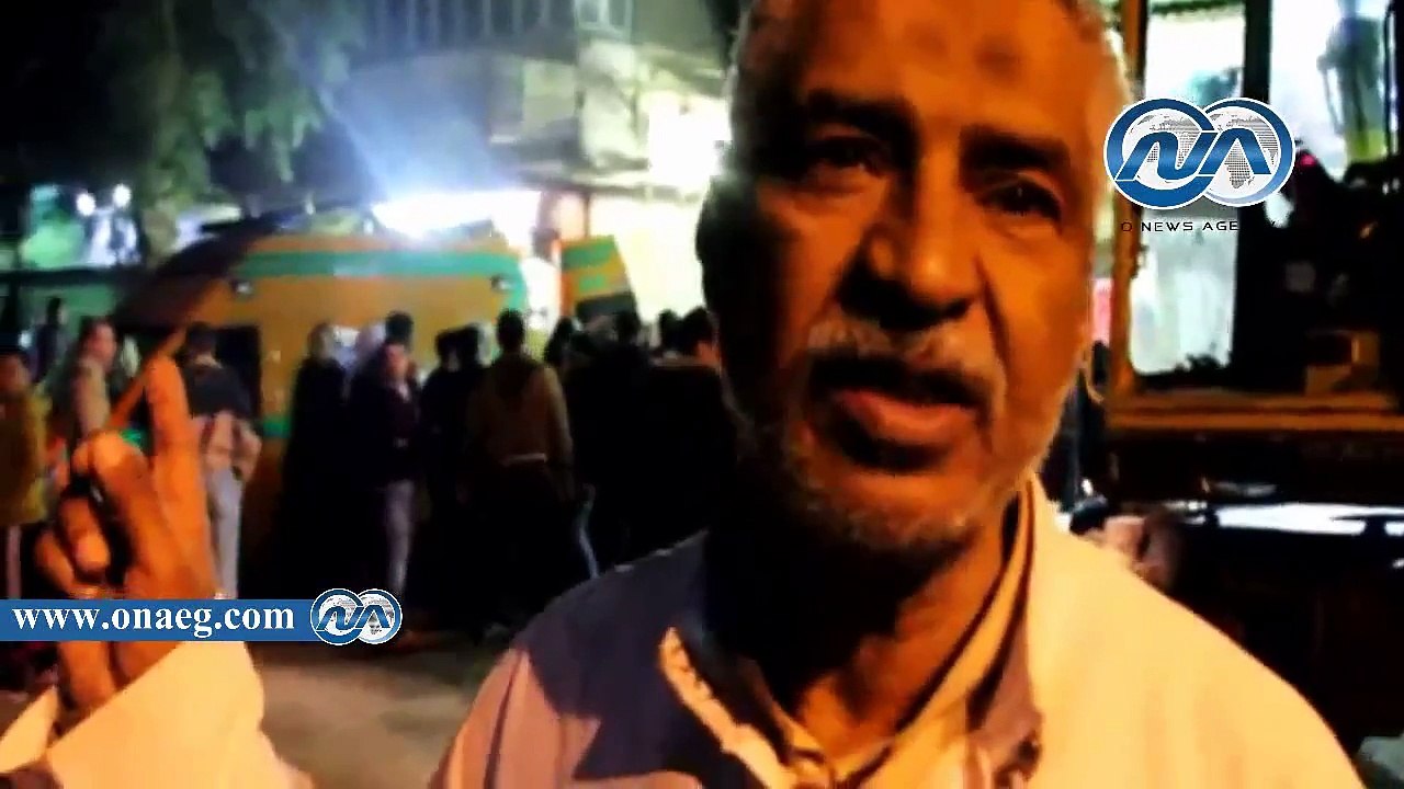 شاهد عيان من المطرية : العقار المنهار "خشبي" و صاحبه أعلاه بثلاثة أدوار أسمنتية