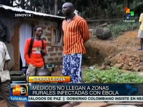 Sierra Leona: médicos no llegan a pueblos infectados por ébola