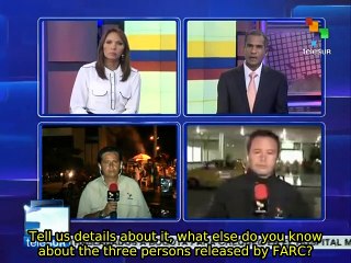 Colombian general released by FARC in good health