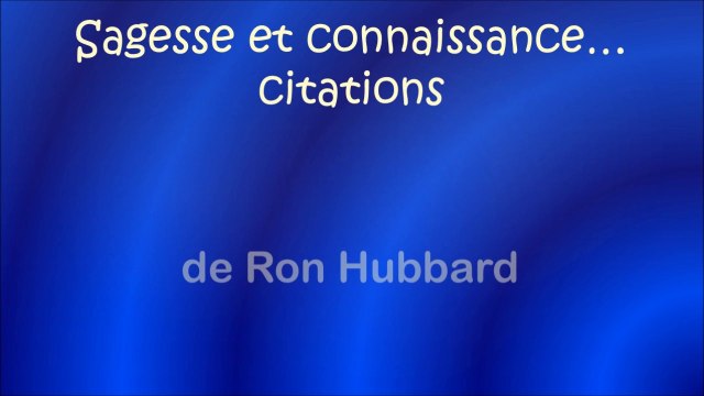 Sagesse et connaissance : citations