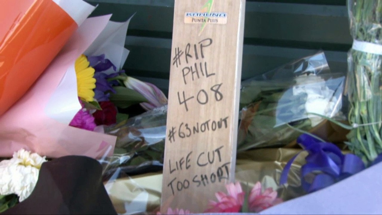 Cricket: Hughes' Team-Captain tief bewegt