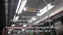 Abellio Greater Anglia Class 315 Liverpool Street to Stratford