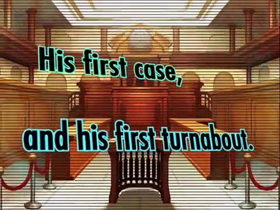Apollo Justice- Ace Attorney English Trailer