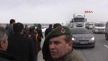 Konya Elektrik Kesintisi Nedeniyle Aksaray Karayolunu Ulaşıma Kapattılar -2
