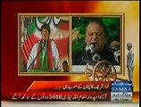 Nawaz Sharif Blasted On Imran Khan In Today's Speech