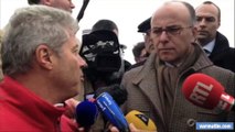 Le ministre de l'Intérieur Bernard Cazeneuve dans le Var