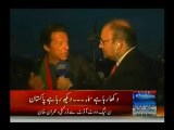 Imran Khan Exclusive Interview With Nadeem Malik At Azadi March - 29th November 2014