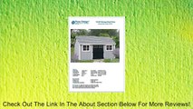 Building Blueprints Shed Plans 10' x 20' Reverse Gable Roof Style Design # D1020G, Material List Included Review