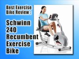 Schwinn 240 Recumbent Exercise Bike Review : Best Recumbent Exercise Bike Reviews