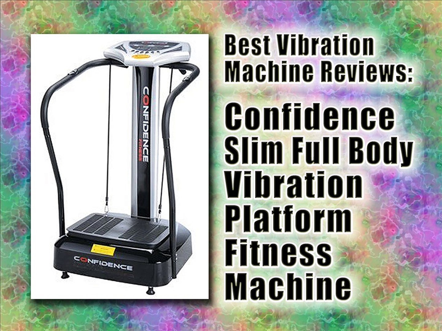 Confidence fitness slim best sale full body vibration trainer