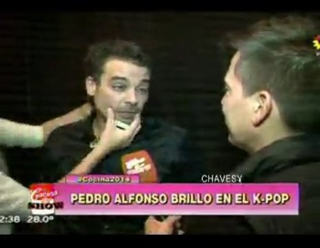 Pedro y Paula nota en La Cocina del Show (back baile K-Pop) - 29 de Noviembre