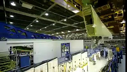 Uçak yapımı time-lapse