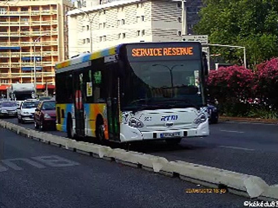 [Sound] Bus Heuliez Bus Access'Bus GX 127 n°230 de la RTM - Marseille sur la ligne 73