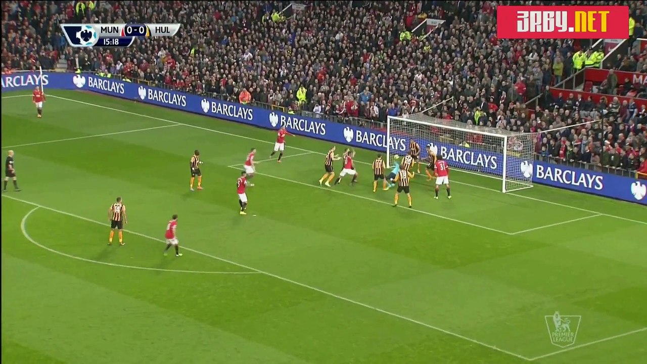 اهداف مان يونايتد 3 - 0 هال سيتي - عربي .نت