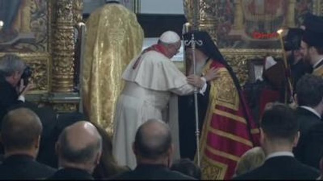 Papa Francesco, Fener Rum Patrikhanesi'nde 2