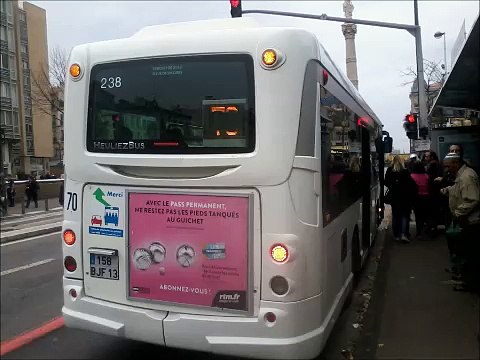 [Sound] Bus Heuliez Bus Access'Bus GX 127 n°238 de la RTM - Marseille sur la ligne 73