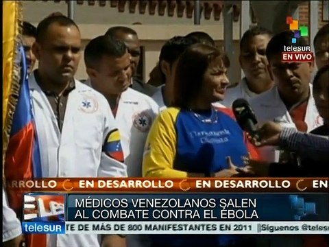 Médicos venezolanos viajarán a África para combatir el ébola