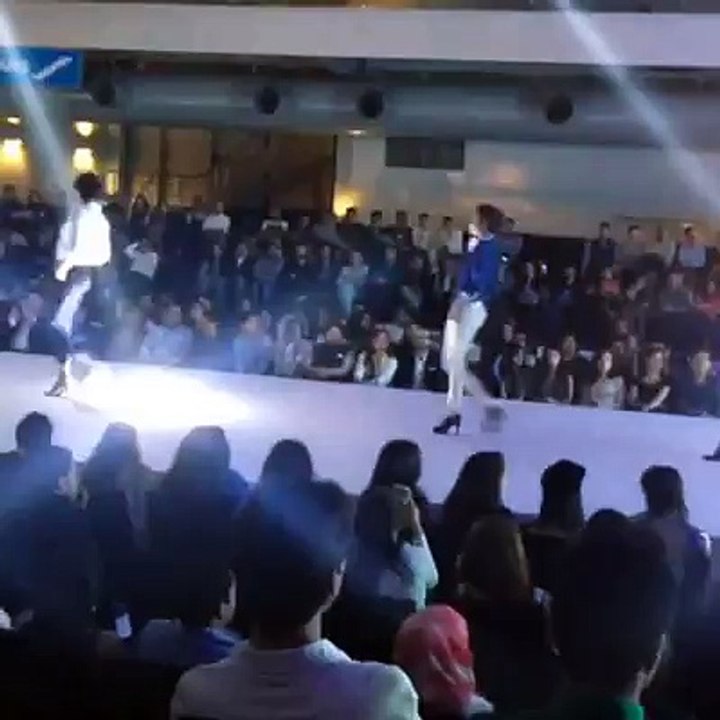 fashion show in Lahore.