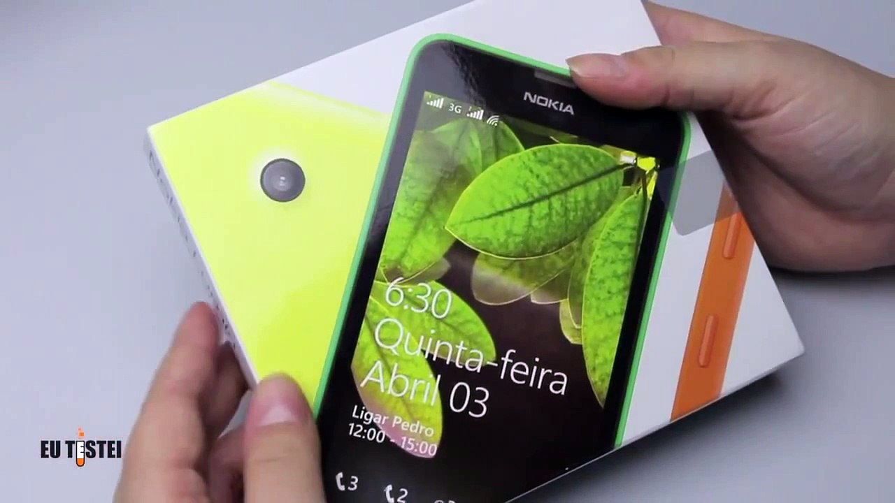 Lumia 630 Nokia Smartphone - Vídeo Unboxing Brasil